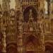 Rouen Cathedral. The portal front view. Harmony Brown